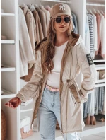 Dámska prechodná bunda GLAMOON béžová FashionStreet TY4811