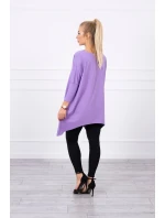 Oversize blúzka fialová Oversize blúzka fialová