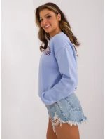 Mikina D10600T02568D svetlo modrá Mikina D10600T02568D svetlo modrá