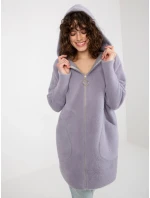 Dámsky kabát MBM EN 19905 1.96P svetlo fialová - FPrice Dámsky kabát MBM EN 19905 1.96P svetlo fialová - FPrice