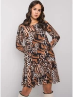 Šaty WN SK 2311 3.84 čierna a béžová