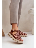 Sandále model 213474 Krok vo veľkom štýle