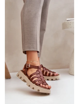 Sandále model 213474 Krok vo veľkom štýle