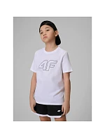 Chlapčenské tričko s potlačou 4F 4FJRSS26TTSHM3599-10S