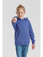 Fruit of the Loom Classic Kids Hooded Sweat Detská mikina s kapucňou 16.2043 vintage heather red Fruit of the Loom Classic Kids Hooded Sweat Detská mikina s kapucňou 16.2043 vintage heather red