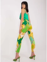 Nohavice DHJ SP 12787D.11 svetlozelená