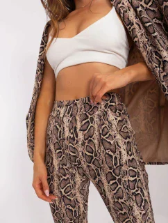 DHJ nohavice SP 13926 3.67P čierna a béžová