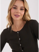 Blúzka WT BZ A1148.82 tmavohnedá