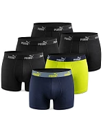 Boxerky Puma, pánske spodky, boxerky, balenie po 6 kusoch, čierne, zelené, tmavomodré Boxerky Puma, pánske spodky, boxerky, balenie po 6 kusoch, čierne, zelené, tmavomodré