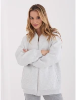 WT BL mikina A1454.84 svetlo šedá