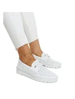Dámske mokasíny 7872 WH White - VINCEZA