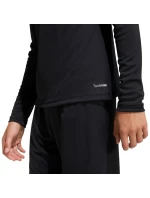 Adidas Entrada 26 detské tričko s dlhým rukávom čierne KF5879