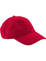 Beechfield B 653 6-panelová nízkoprofilová čiapka 53.0653 classic red