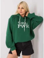 Mikina EM BL 651/3.39X tmavo zelená