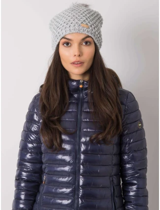 Dámska čiapka.15 sivá