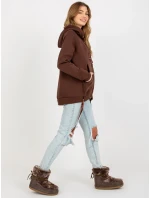 Mikina TW BL 1003.95P tmavo hnedá