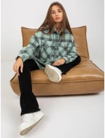 Košeľa DN KS 3967.92 mint Košeľa DN KS 3967.92 mint