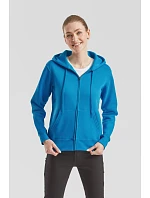 Fruit of the Loom Premium Lady-Fit Hooded Jacket Dámska mikina s kapucňou 16.2118 heather grey Fruit of the Loom Premium Lady-Fit Hooded Jacket Dámska mikina s kapucňou 16.2118 heather grey