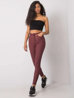 Nohavice EM SP F663.50P bordová