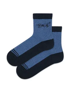 Chlapčenské vzorované ponožky Wola W44.P01 U44.P01 33-38