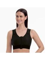Kompresná podprsenka Valencia na obe strany, predné zapínanie 1194X čierna - Anita Care
