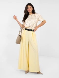 Nohavice IT SP 19963.32 svetložltá