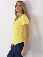 Blúzka DHJ BZ 25168.00 žltá