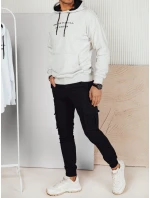 FashionStreet pánska svetlosivá mikina s potlačou BX5724