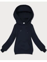 Voľná klokanová mikina S'West navy blue (B-11#) Voľná klokanová mikina S'West navy blue (B-11#)
