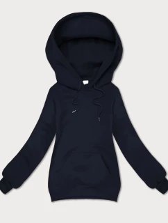 Voľná klokanová mikina S'West navy blue (B-11#)
