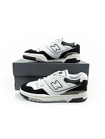 Nová rovnováha 550 Športová obuv Mládež kožené tenisky Móda čierna biela deti