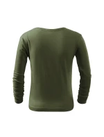 Detské tričko Fit-T LS khaki