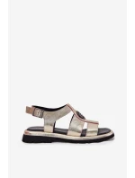 Sandále model 215340 Krok vo veľkom štýle Sandále model 215340 Krok vo veľkom štýle
