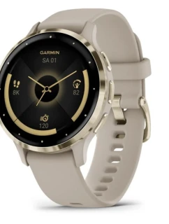 Hodinky Garmin Venu 3S 41mm béžové