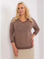 Blúzka RV BZ 9143.87P hnedá