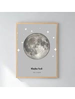 Personalizovaný magický fotob obraz v ráme – 30x40 – fázy mesiaca Personalizovaný magický fotob obraz v ráme – 30x40 – fázy mesiaca