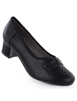 Dámske čierne šnurovacie lodičky Jezzi 233-12 Dámske čierne šnurovacie lodičky Jezzi 233-12