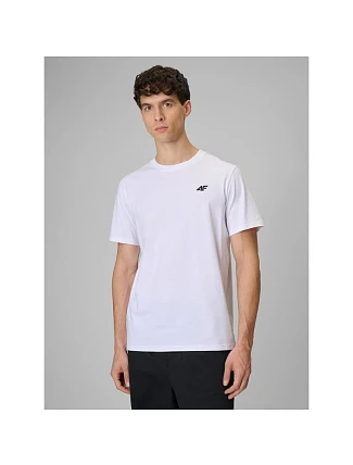 Pánske hladké tričko 4F 4FRMM00TTSHM4192-10S