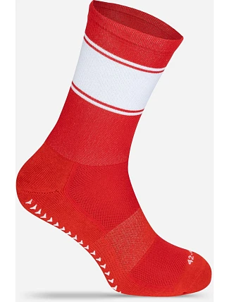 Mr. Socks L 05010 Športové ponožky „Ballersocks Light“ 88.5010 červená/biela Mr. Socks L 05010 Športové ponožky „Ballersocks Light“ 88.5010 červená/biela