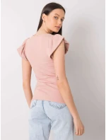 Blúzka DHJ BZ 13301.34P svetlo ružová