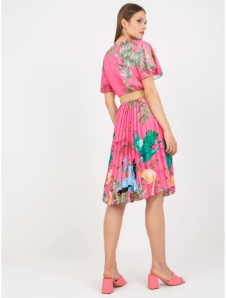 Šaty DHJ SK 15817.32 ružová