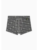 Pánske boxerky 112074 3F508 03348 šedé so vzorom - Emporio Armani Pánske boxerky 112074 3F508 03348 šedé so vzorom - Emporio Armani