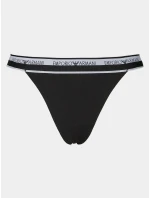 Dámske tangá 2Pack 164522 4R227 00020 Black - Emporio Armani