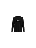 Tričko POC L/S Tee, čierne