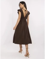 Šaty MI SK 122126.77 hnedé Šaty MI SK 122126.77 hnedé