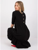 Šaty RV SK 7554.74P čierna Šaty RV SK 7554.74P čierna