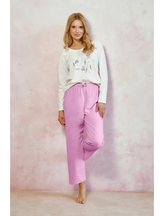 3459 DÁMSKE DLHÉ PYŽAMO MONICA S-XL