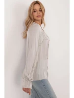 Košeľa s dlhým rukávom model 202300 Och Bella Košeľa s dlhým rukávom model 202300 Och Bella