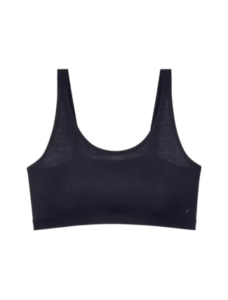 Dámska podprsenka Smart Natural Bralette - BLACK - black 0004 - TRIUMPH