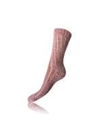 Dámské ponožky SUPER SOFT ponožky - BELLINDA - růžová Dámské ponožky SUPER SOFT ponožky - BELLINDA - růžová